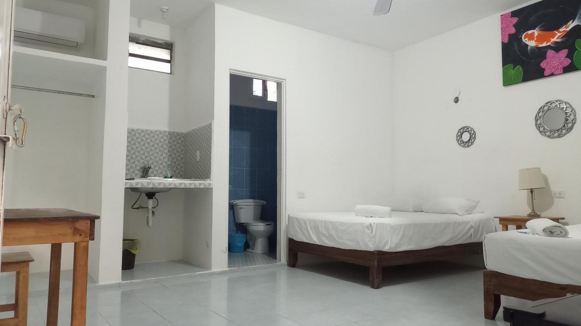 Blue Hotel Bacalar Rom bilde